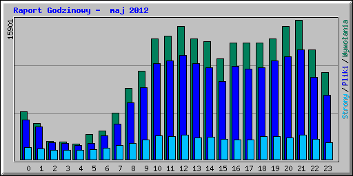 Raport Godzinowy -  maj 2012