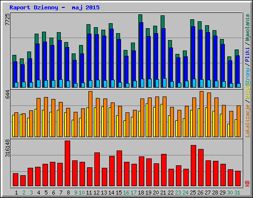 Raport Dzienny -  maj 2015