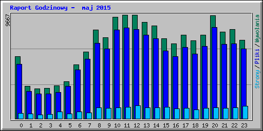 Raport Godzinowy -  maj 2015