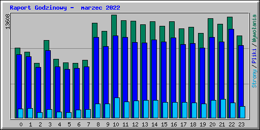 Raport Godzinowy -  marzec 2022
